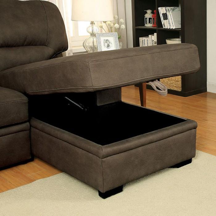 Furniture of America Alcester CM6908BR-SET Sectional IMAGE 6