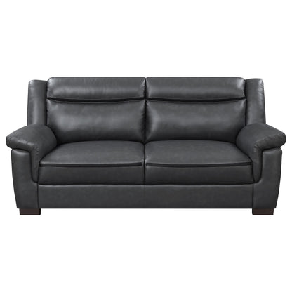  Coaster Furniture Arabella 506591 Upholstered Padded Arm Sofa - Grey IMAGE 2
