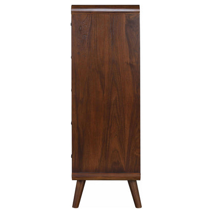  Coaster Furniture Robyn 205135 5-Drawer Bedroom Chest of Drawers - Dark Walnut IMAGE 4