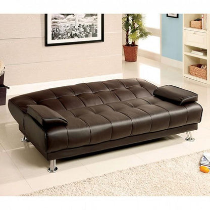  Furniture of America Beaumont Leatherette Futon CM2100 IMAGE 3