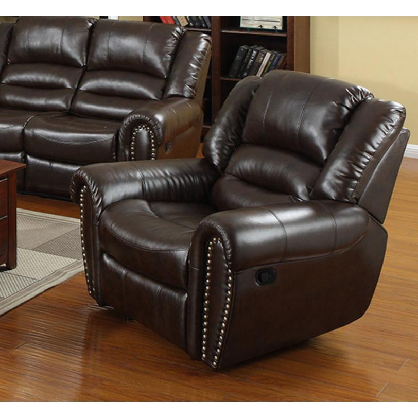 Generation Trade Silverado 660322 Brown Recliner - Brown IMAGE 1