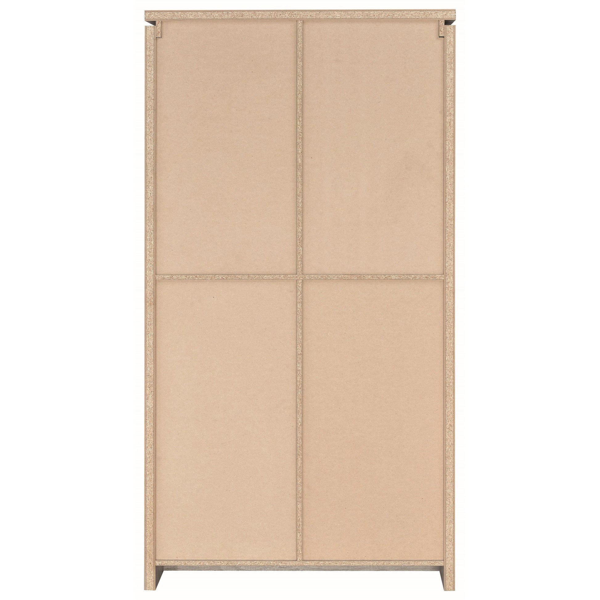 Coaster Furniture Alejo 950783 2-door Engineered Wood Tall Cabinet - Grey Driftwood IMAGE 4