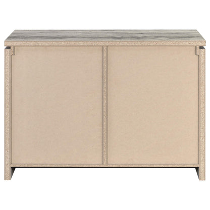 Coaster Furniture Enoch 950785 2-door Engineered Wood Accent Cabinet - Grey Driftwood IMAGE 6