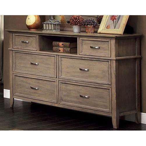  Furniture of America Loxley 6-Drawer Dresser CM7351D IMAGE 1
