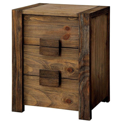  Furniture of America Janeiro 3-Drawer Nightstand CM7628N IMAGE 1