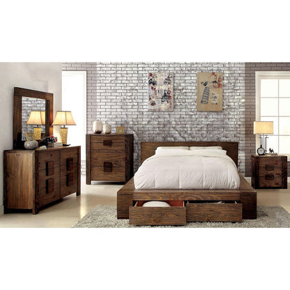  Furniture of America Janeiro Queen Platform Bed with Storage CM7629Q-BED IMAGE 4