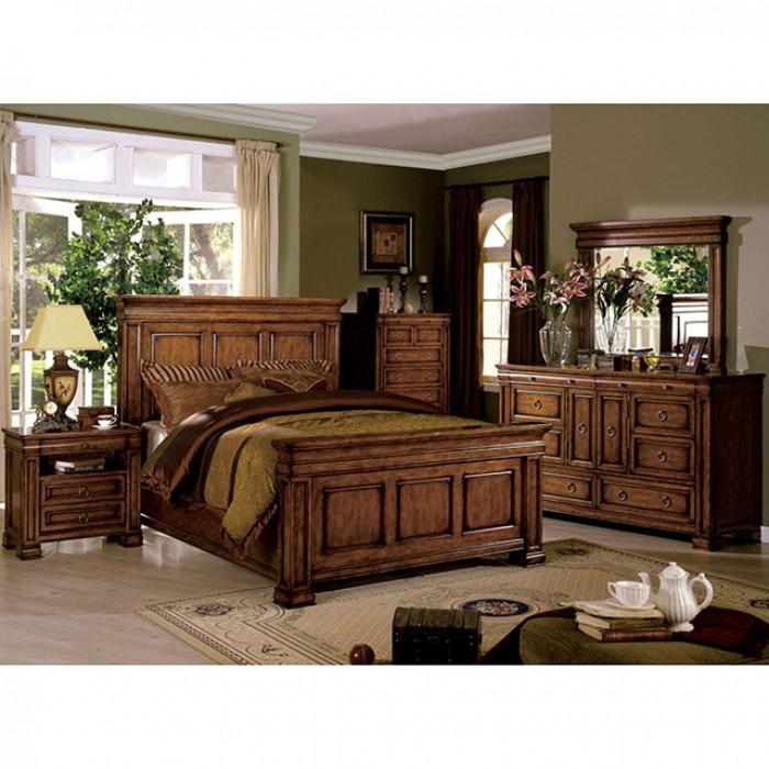  Furniture of America Cambridge 6-Drawer Chest CM7812OAK-C IMAGE 2