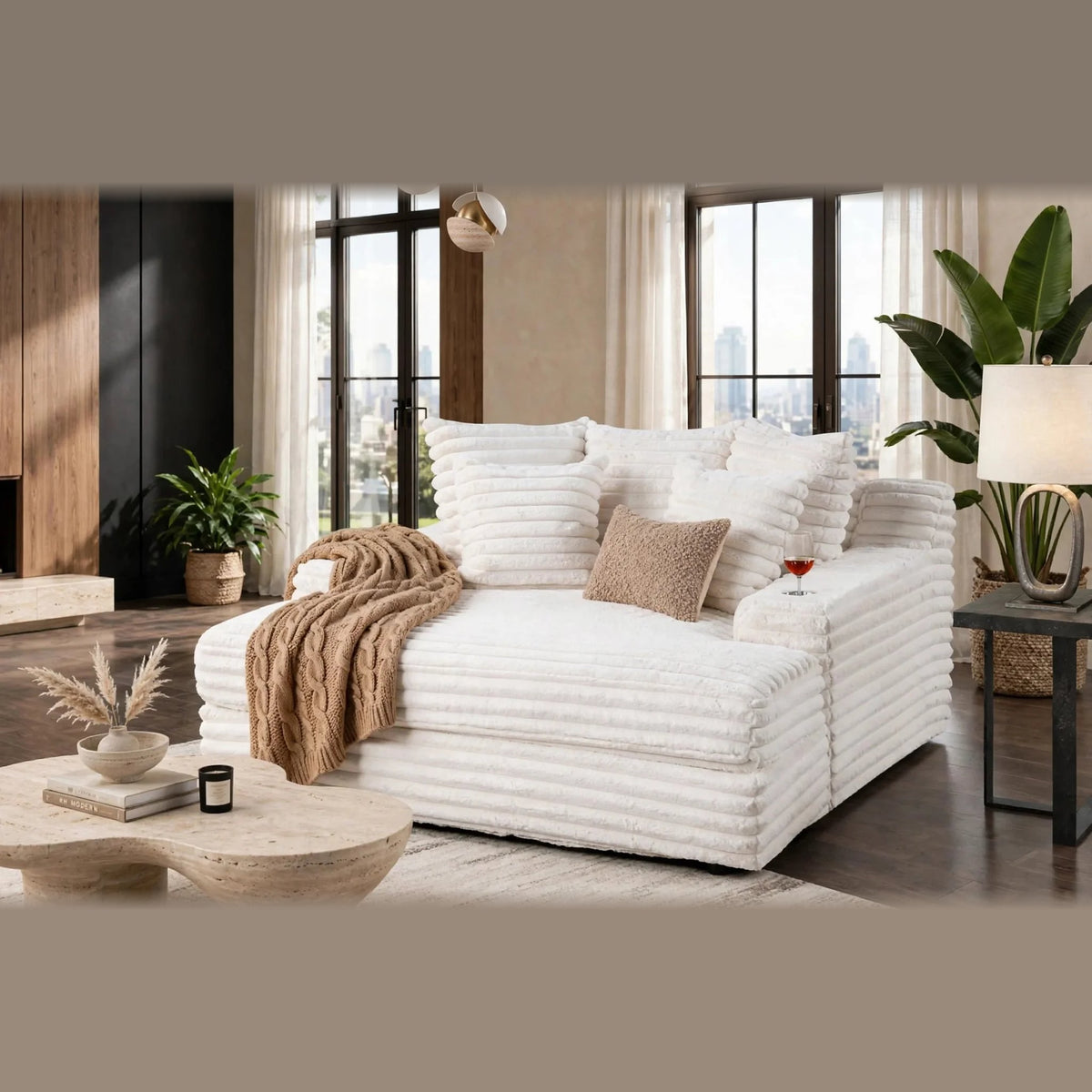 4400 Chaise Lounge - beige