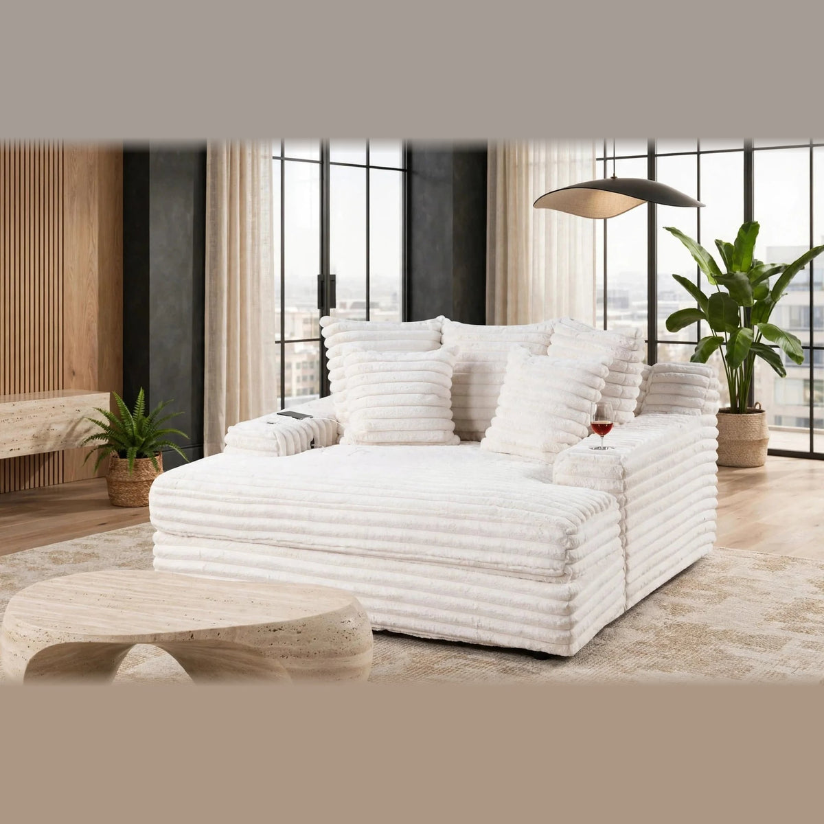 4400 Chaise Lounge - beige