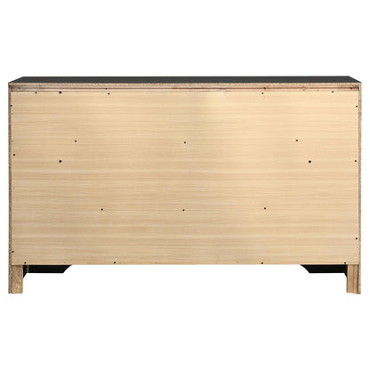 Coaster Furniture Miranda 206363 7-Drawer Dresser - Black IMAGE 6
