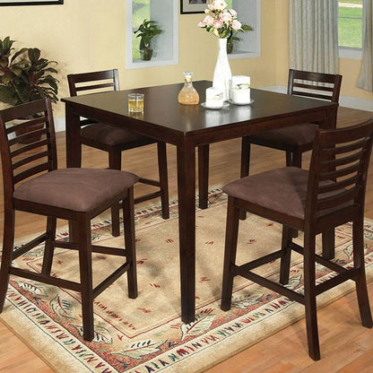  Furniture of America Eaton II 5 pc Counter Height Dinette CM3001PT-5PK IMAGE 1