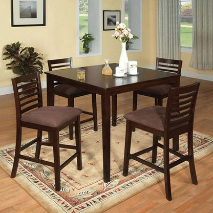  Furniture of America Eaton II 5 pc Counter Height Dinette CM3001PT-5PK IMAGE 2