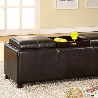  Furniture of America Norwich Storage Bench CM-BN6043 IMAGE 1