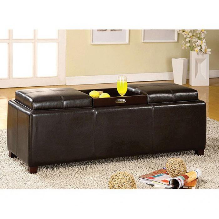 Furniture of America Norwich Storage Bench CM-BN6043 IMAGE 2
