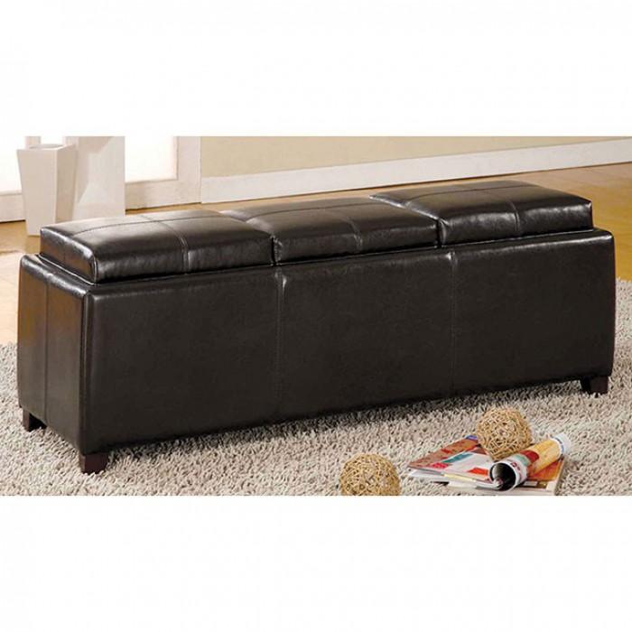  Furniture of America Norwich Storage Bench CM-BN6043 IMAGE 3