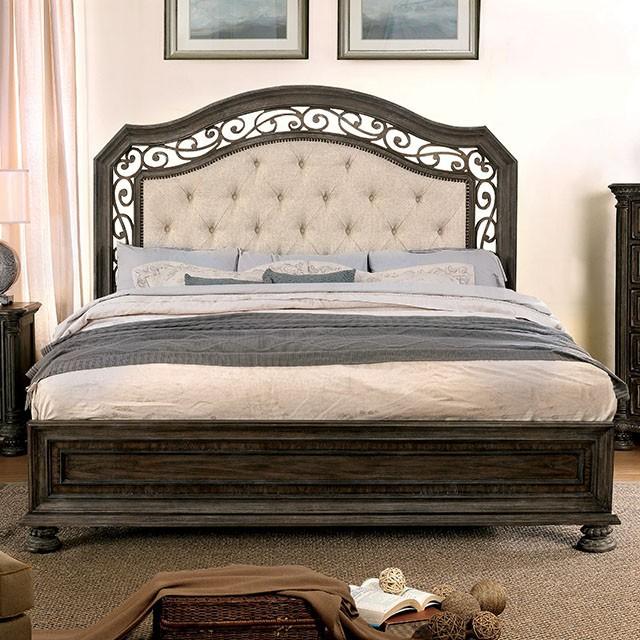  Furniture of America Persephone King Bed CM7661EK-BED IMAGE 1