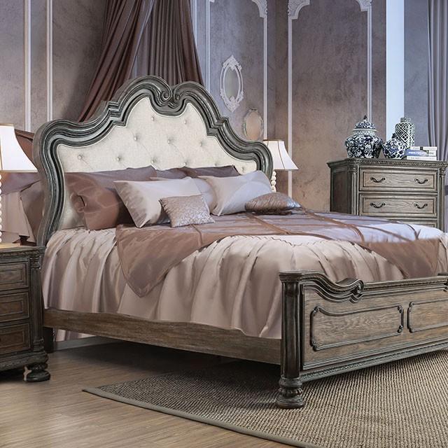 Furniture of America Ariadne California King Bed CM7662CK-BED IMAGE 1