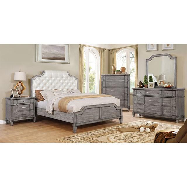  Furniture of America Ganymede Queen Upholstered Bed CM7856Q-BED IMAGE 4