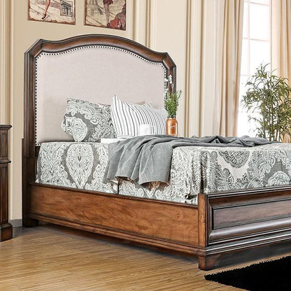  Furniture of America Emmaline King Upholstered Bed CM7831F-EK-BED IMAGE 1