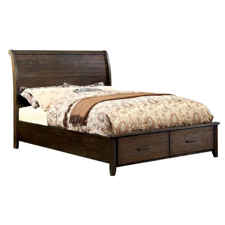  Furniture of America Ribeira King Panel Bed with Storage CM7252EK-BED IMAGE 1