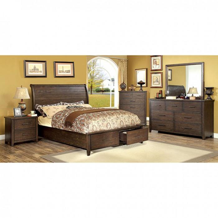  Furniture of America Ribeira King Panel Bed with Storage CM7252EK-BED IMAGE 11