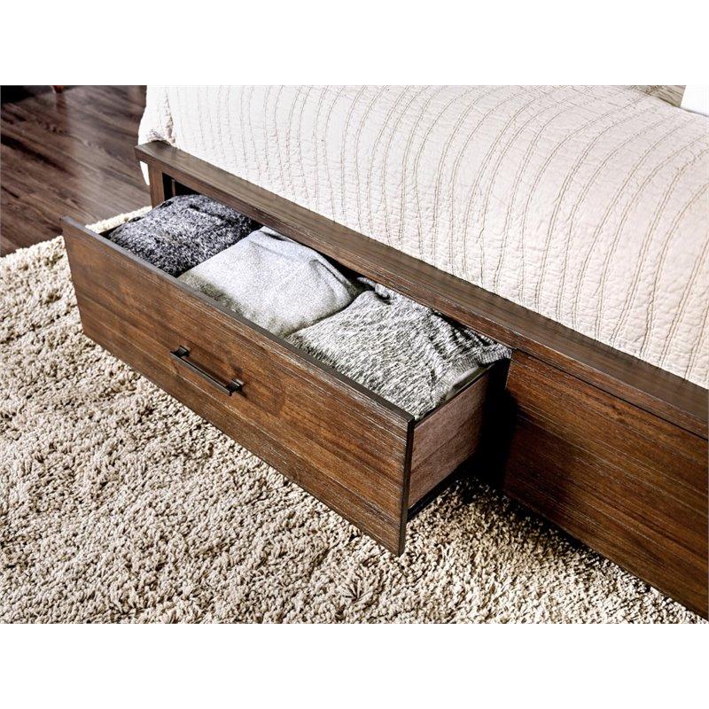  Furniture of America Ribeira King Panel Bed with Storage CM7252EK-BED IMAGE 8