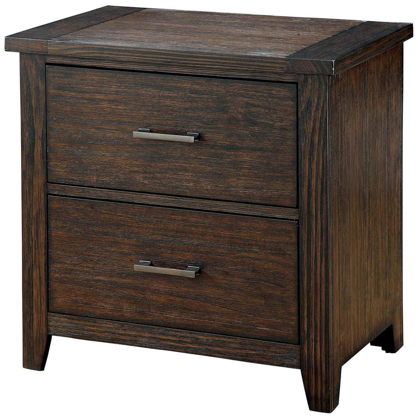  Furniture of America Ribeira 2-Drawer Nightstand CM7252N IMAGE 1