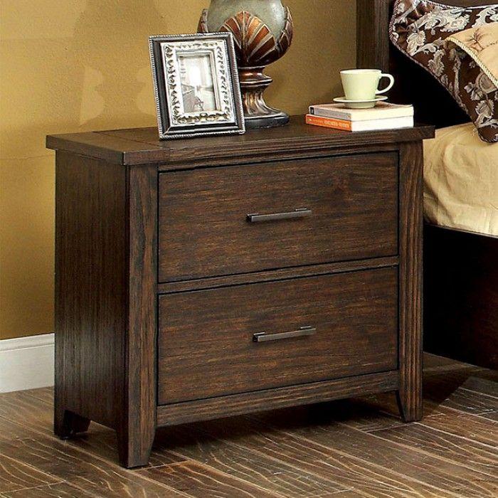  Furniture of America Ribeira 2-Drawer Nightstand CM7252N IMAGE 2