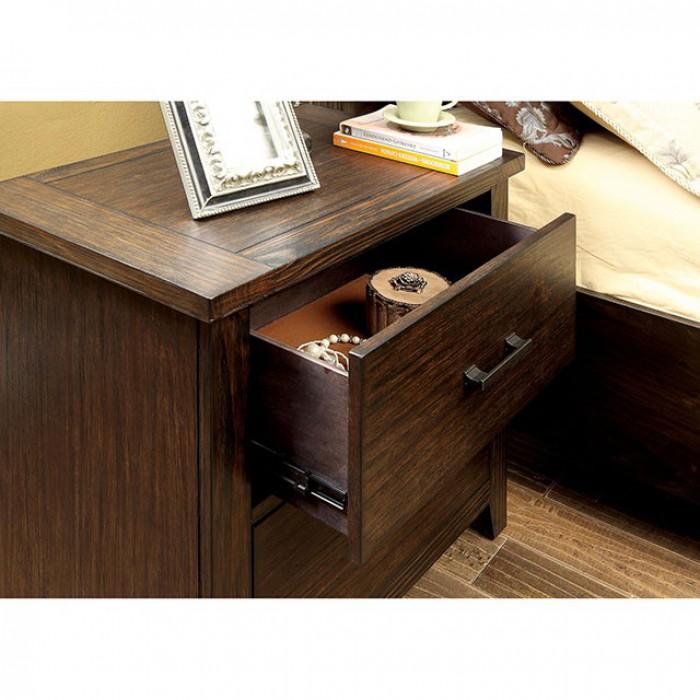  Furniture of America Ribeira 2-Drawer Nightstand CM7252N IMAGE 3