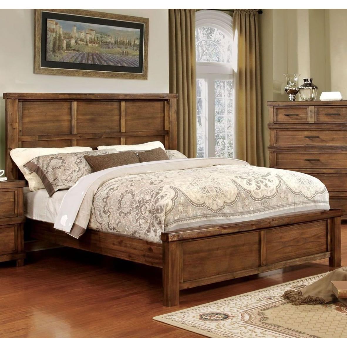  Furniture of America Baddock California King Panel Bed CM7691CK-BED IMAGE 2