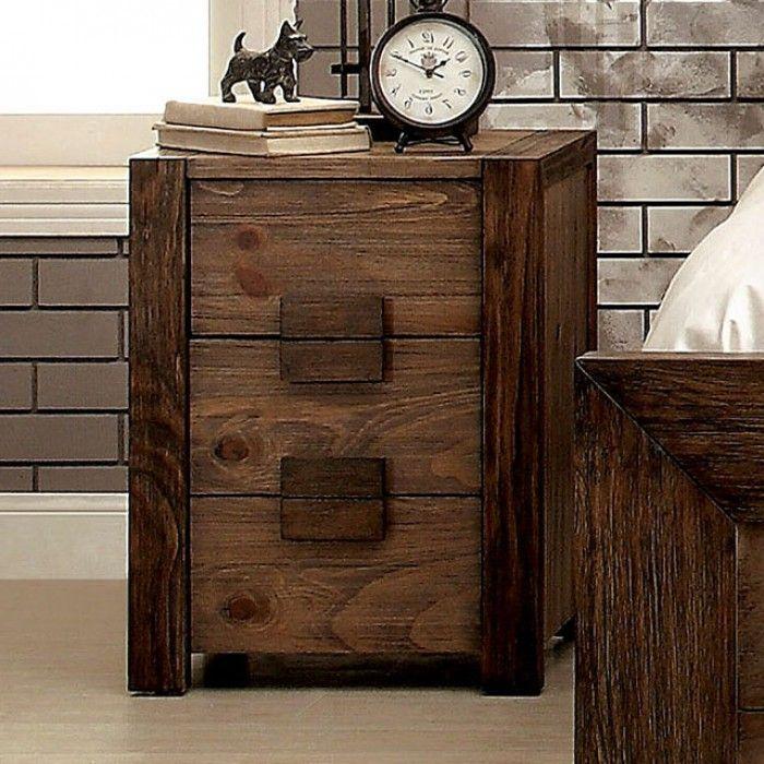  Furniture of America Aveiro 3-Drawer Nightstand CM7627N IMAGE 1