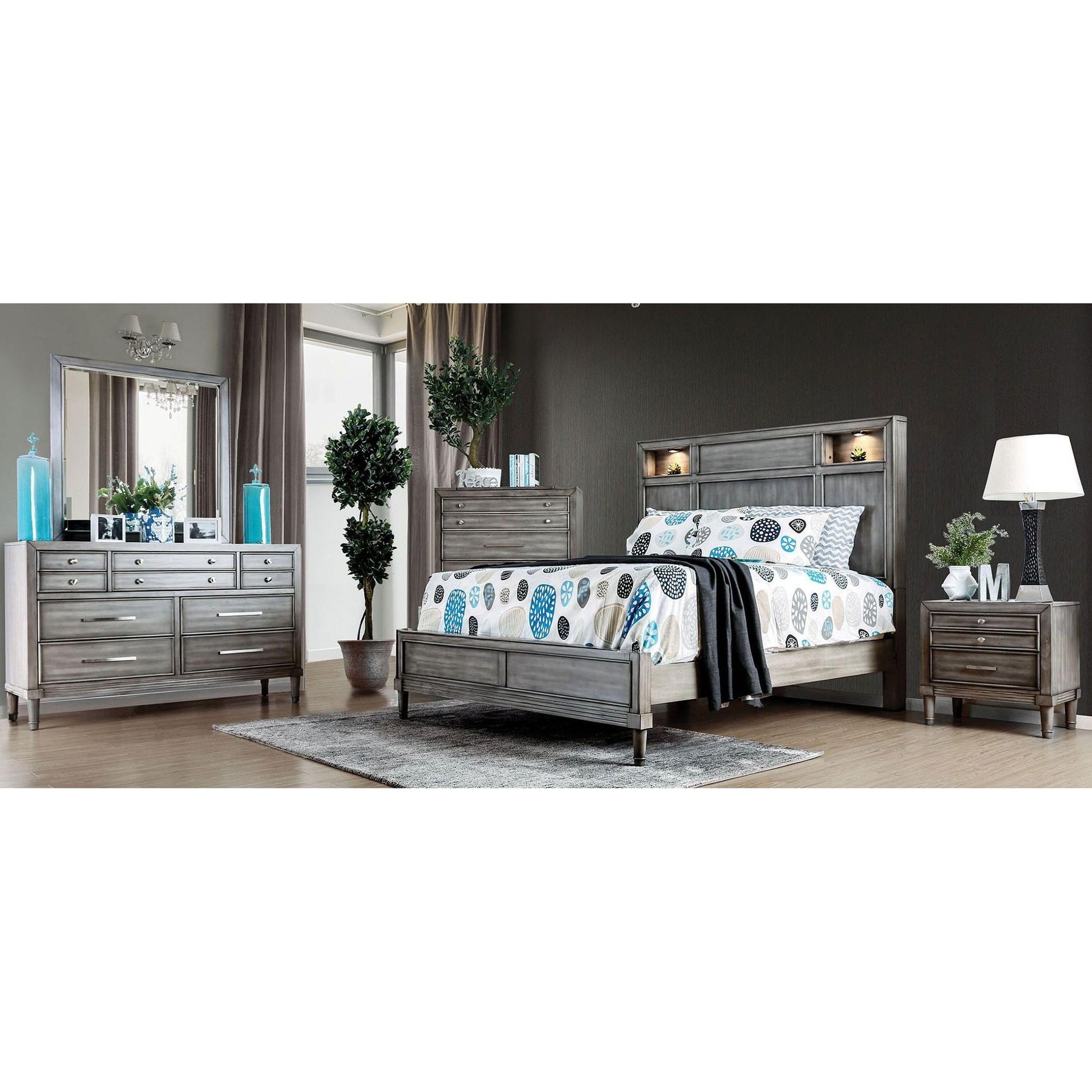  Furniture of America Daphne CM7556EK King Bed IMAGE 6