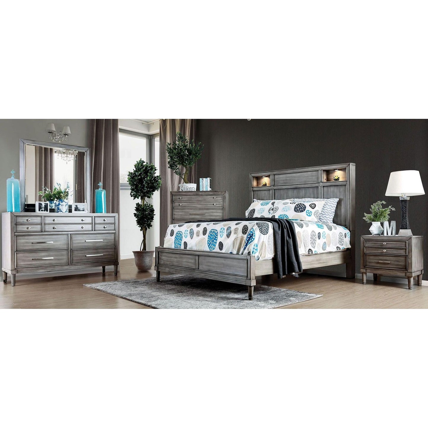  Furniture of America Daphne Queen Panel Bed CM7556Q-BED IMAGE 6