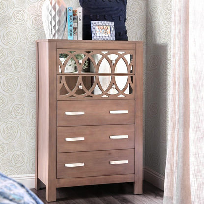  Furniture of America Zaragoza 5-Drawer Chest CM7585C IMAGE 2