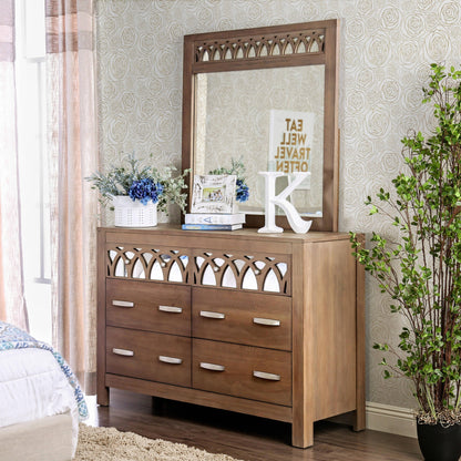  Furniture of America Zaragoza 6-Drawer Dresser CM7585D IMAGE 4
