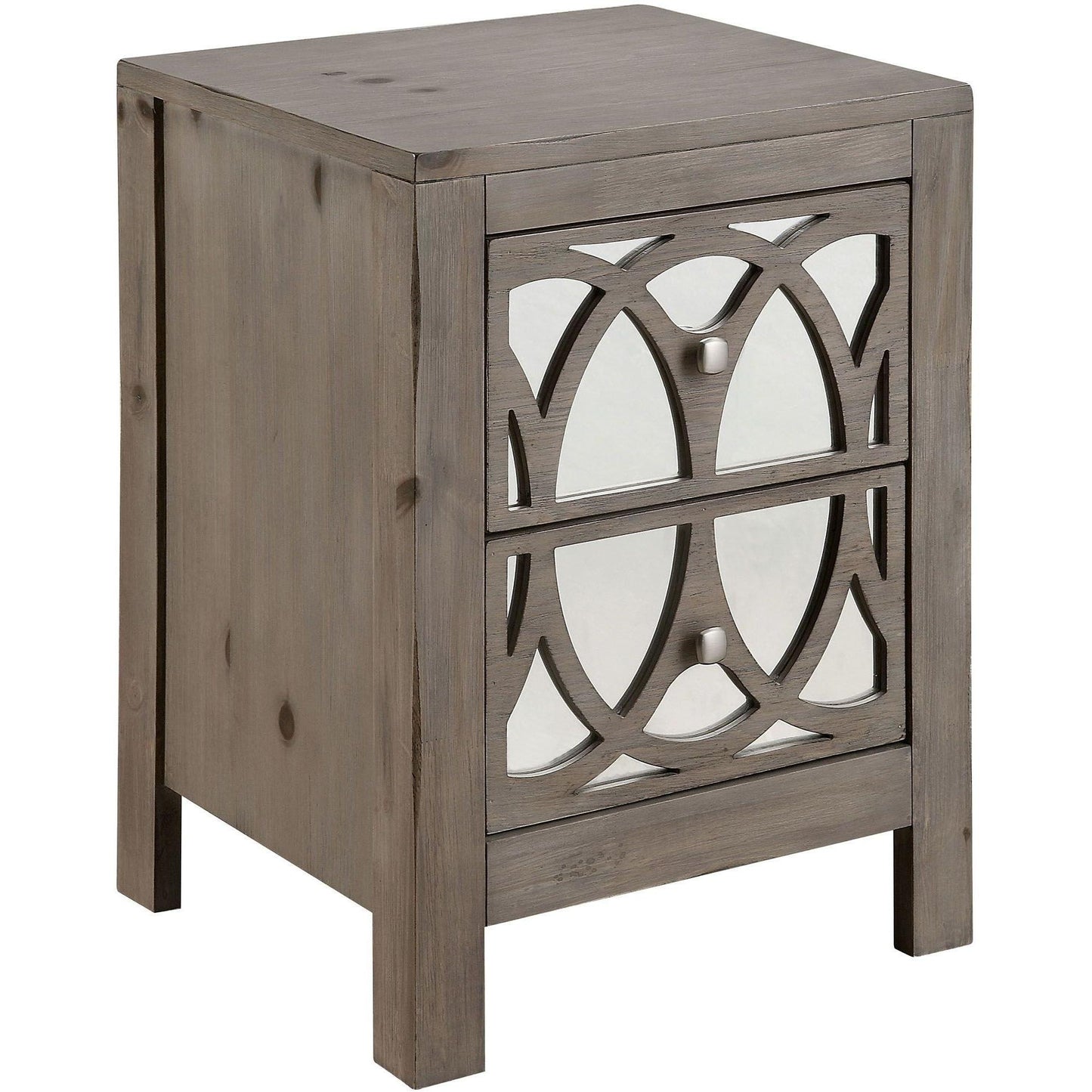  Furniture of America Zaragoza 2-Drawer Nightstand CM7585N IMAGE 1