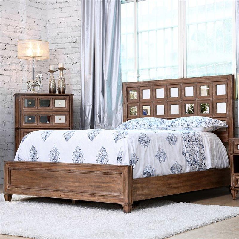  Furniture of America Frontera Queen Panel Bed CM7586Q-BED IMAGE 2