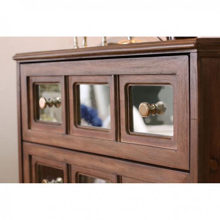  Furniture of America Frontera 5-Drawer Chest CM7586C IMAGE 3