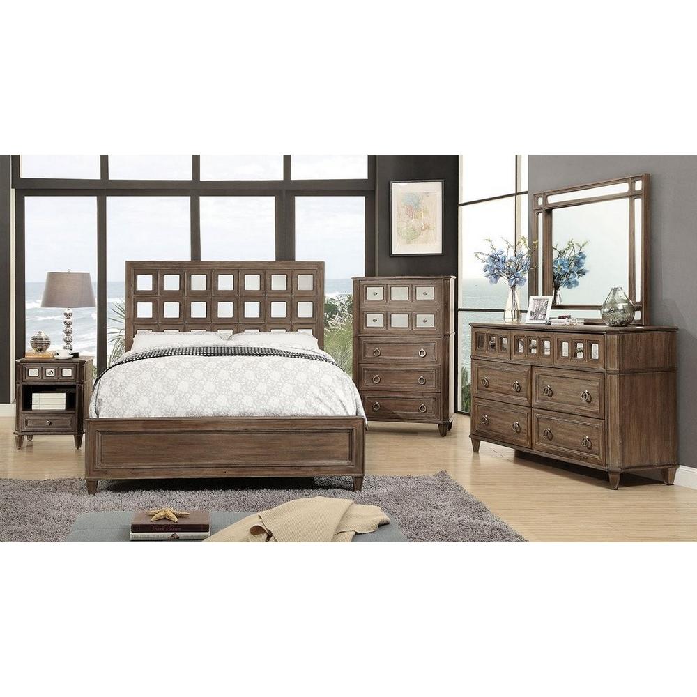  Furniture of America Frontera 5-Drawer Chest CM7586C IMAGE 4