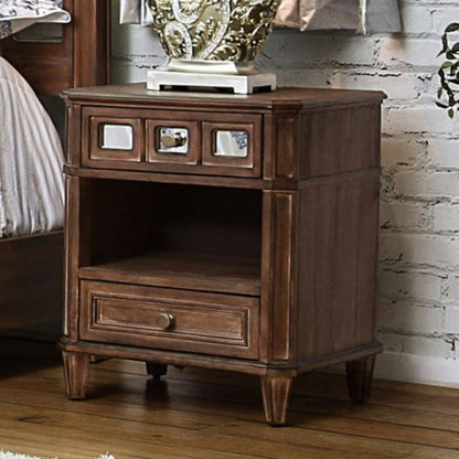  Furniture of America Frontera 2-Drawer Nightstand CM7586N IMAGE 2