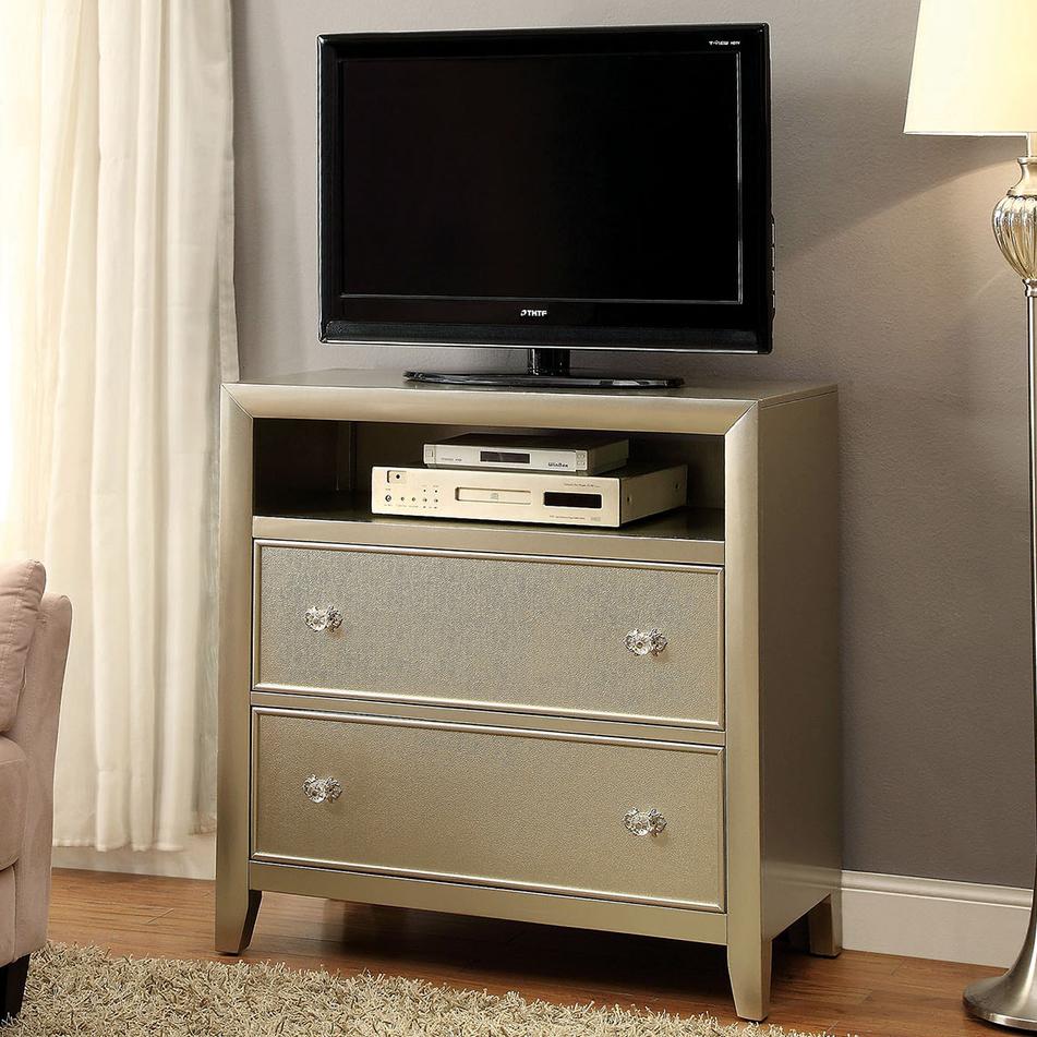  Furniture of America Briella 2-Drawer Media Chest CM7101TV IMAGE 2