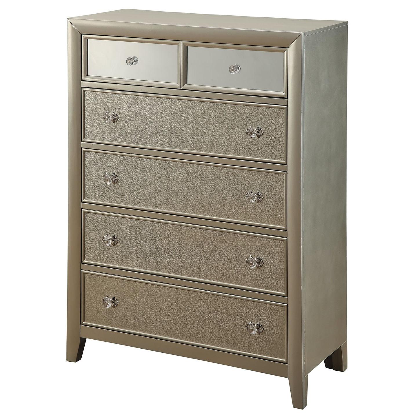  Furniture of America Briella 5-Drawer Chest CM7101C IMAGE 1