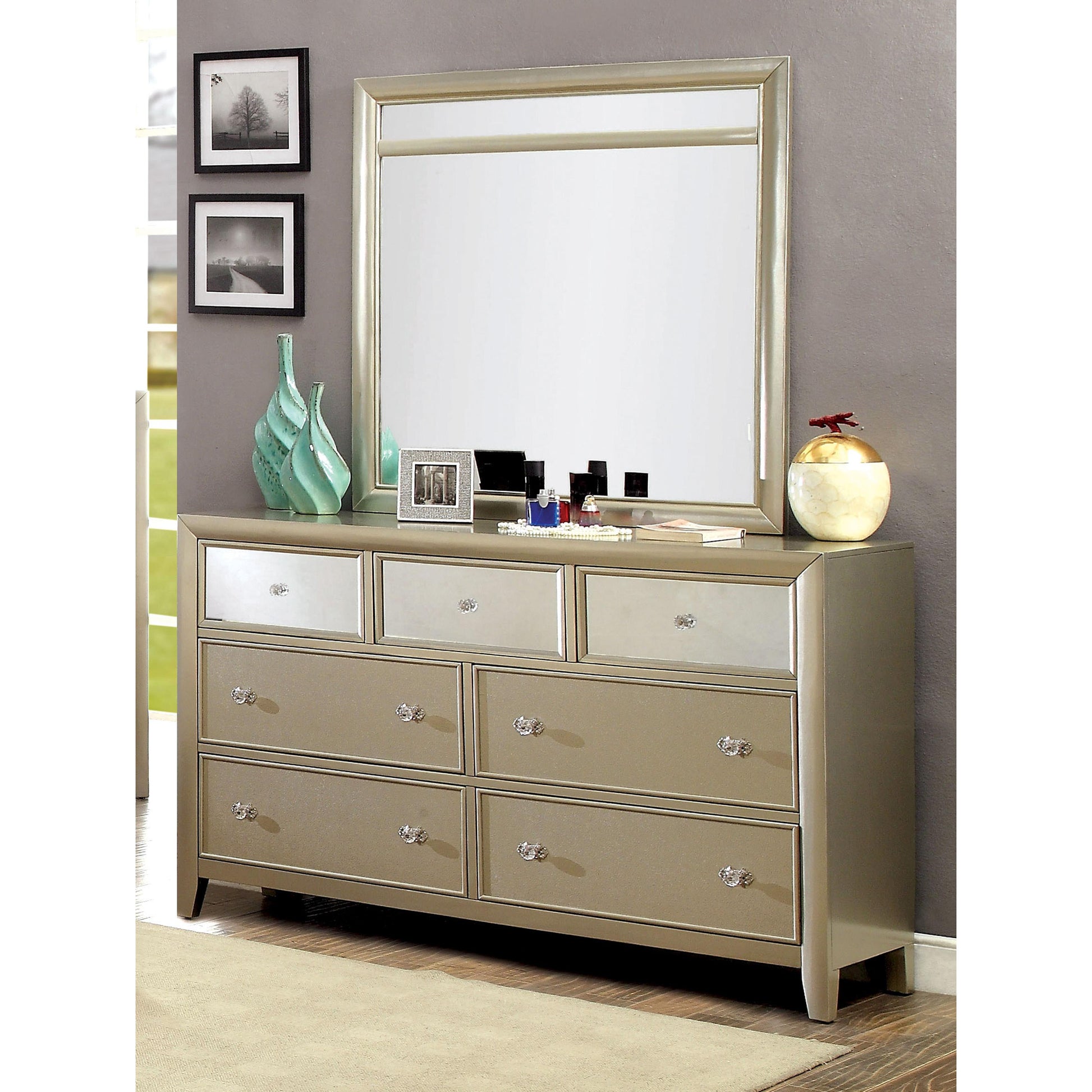  Furniture of America Briella 7-Drawer Dresser CM7101D IMAGE 4