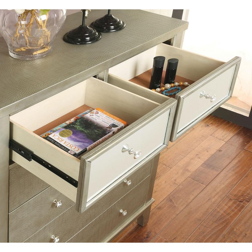  Furniture of America Adeline 5-Drawer Chest CM7282C IMAGE 3