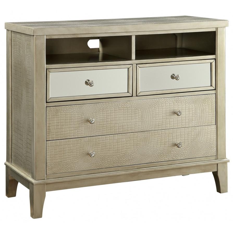  Furniture of America Adeline 4-Drawer Media Chest CM7282TV IMAGE 1