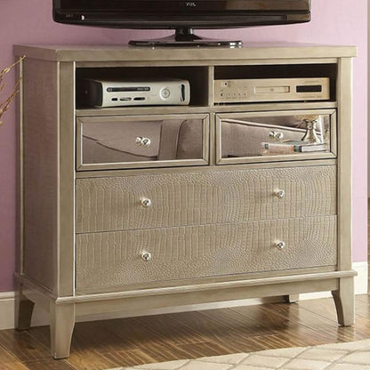  Furniture of America Adeline 4-Drawer Media Chest CM7282TV IMAGE 2