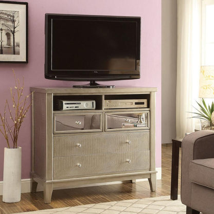  Furniture of America Adeline 4-Drawer Media Chest CM7282TV IMAGE 3