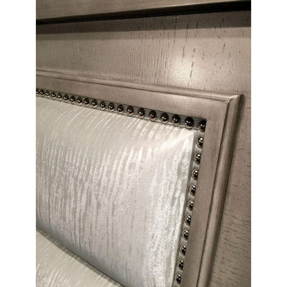  Furniture of America Golva California King Upholstered Panel Bed CM7295SV-CK-BED IMAGE 3