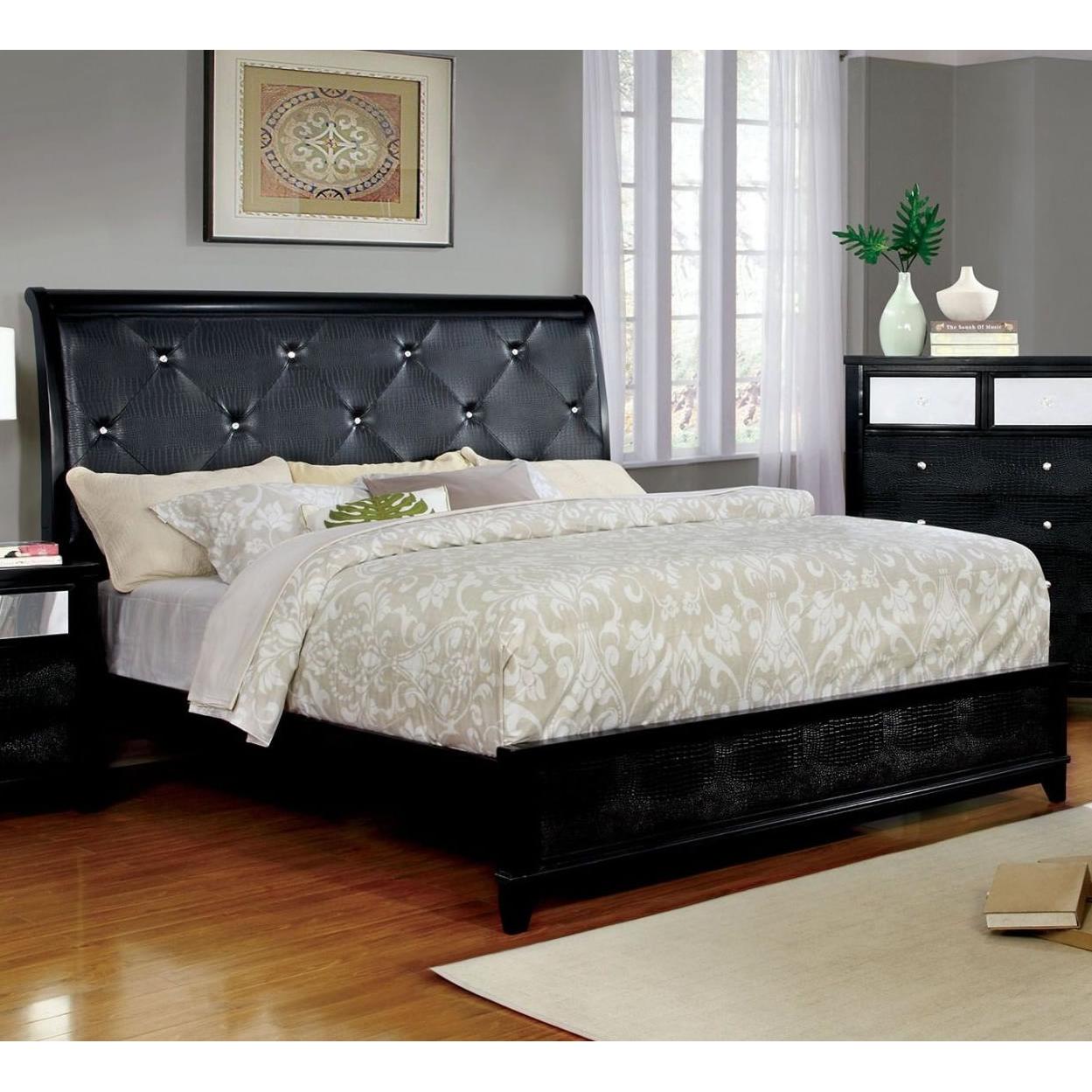  Furniture of America Bryant II Queen Upholstered Bed CM7289Q-BED IMAGE 2