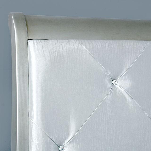  Furniture of America Bryant II Queen Upholstered Bed CM7289SV-Q-BED IMAGE 4